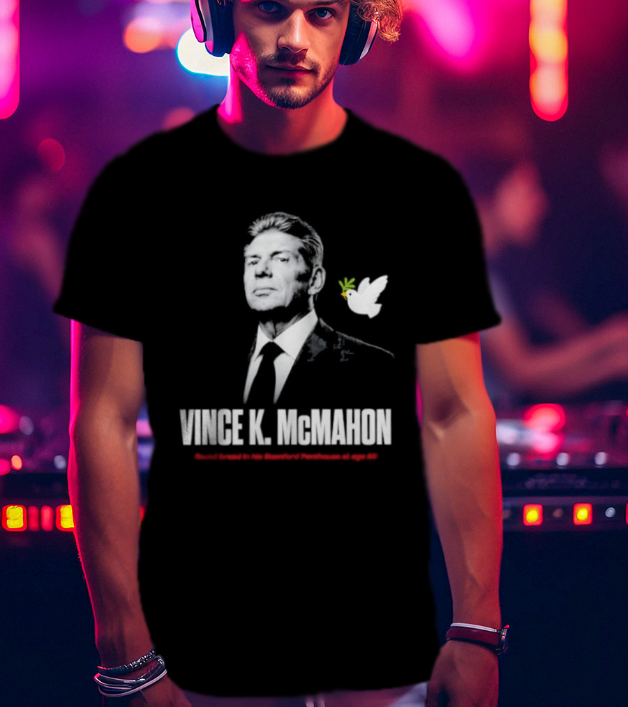 Vince K. McMahon Dove And Clover T-Shirt
