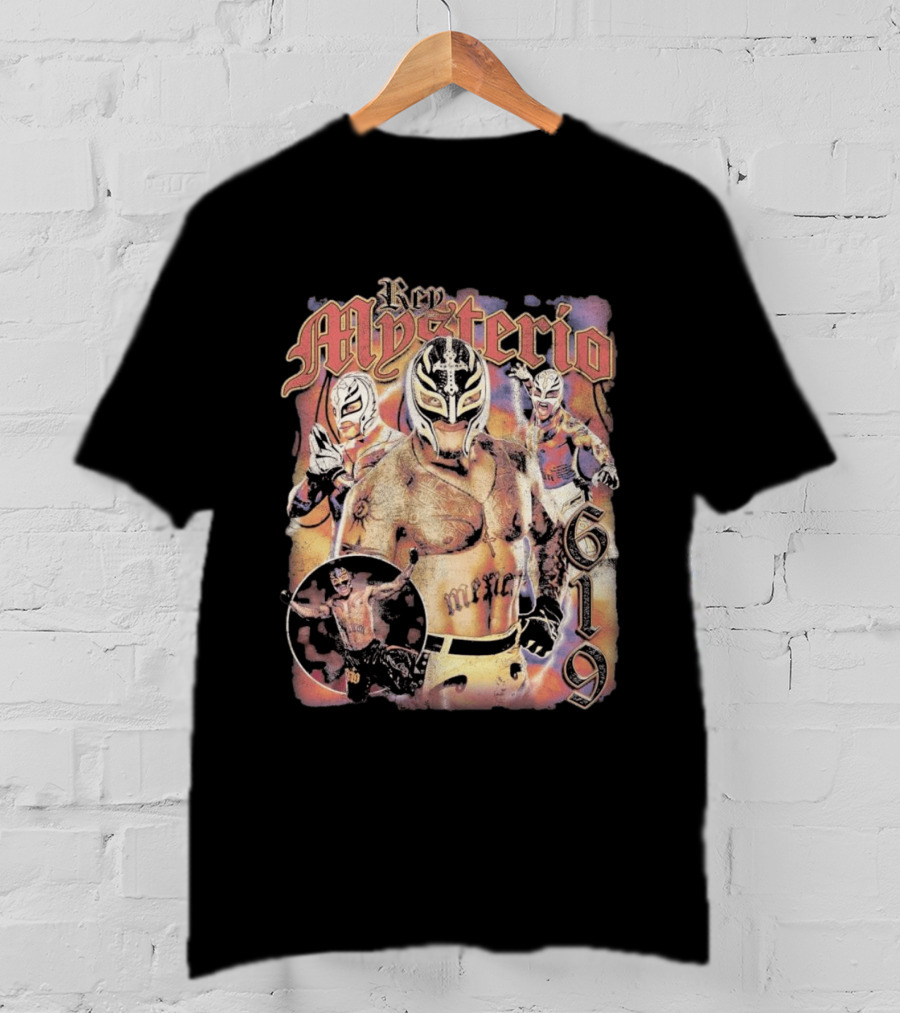 Rey Mysterio 619 Wrestling Superstar Collection T-Shirt