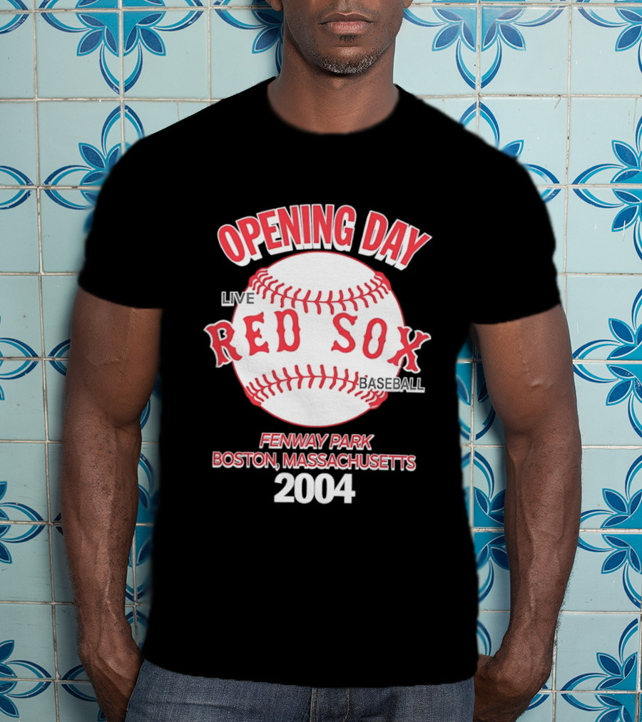 Opening Day Red Sox Fenway Park Boston Massachusetts 2004 T-Shirt