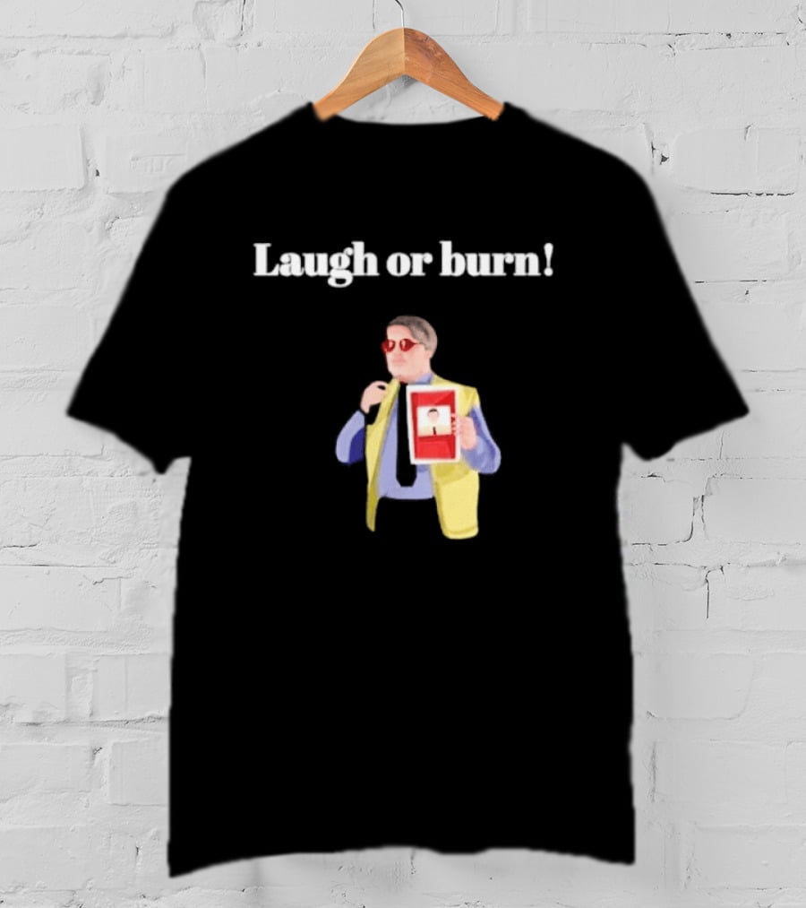Hannibal Lecter Laugh Or Burn Will Graham The Running Man T-Shirt