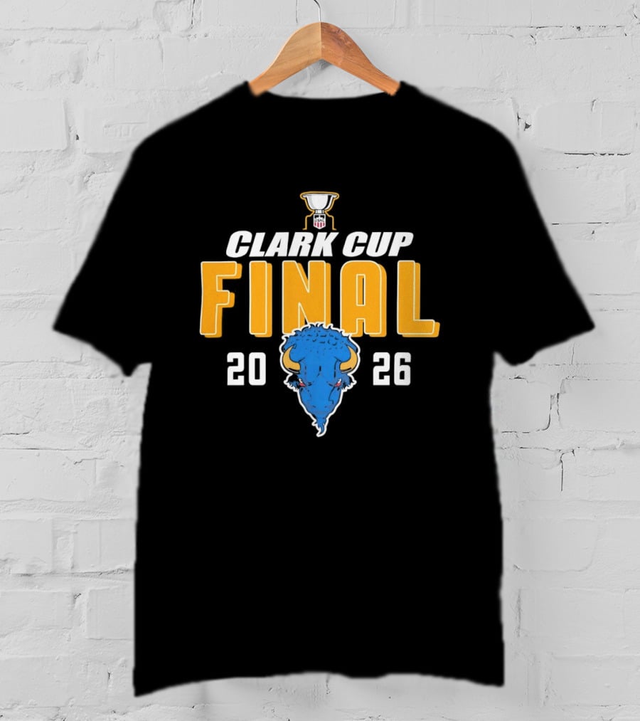 Buffalo Sabres 2026 Clark Cup Final Sioux Falls Stampede Hockey T-Shirt