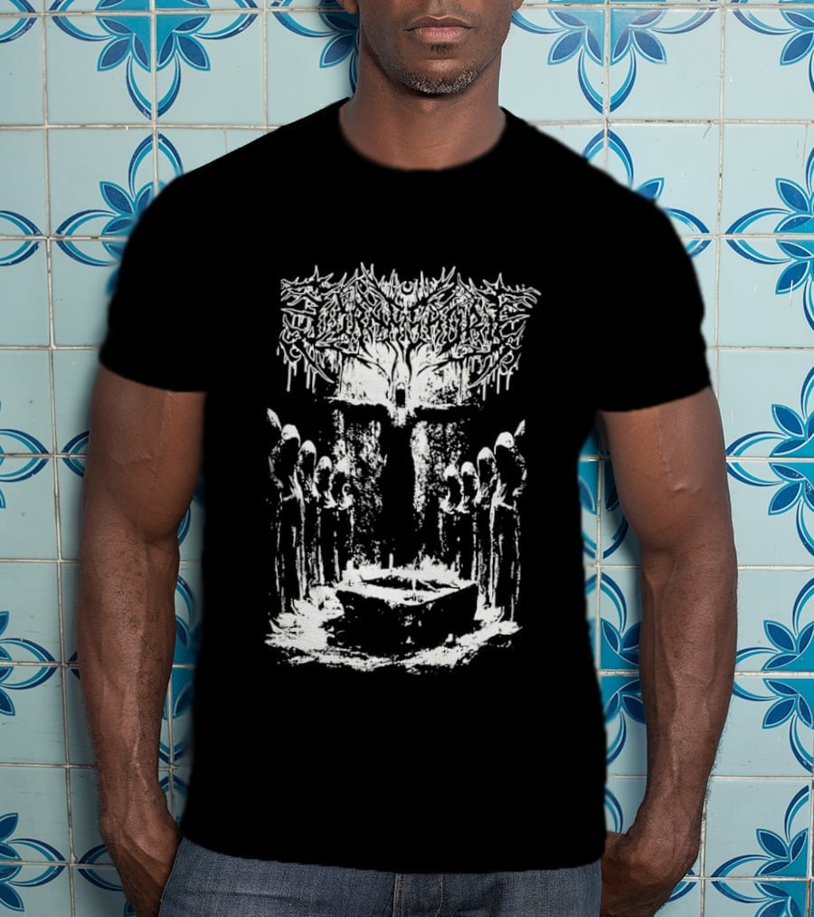 Burning Church Heavy Metal Ritual Tree Of Life T-Shirt