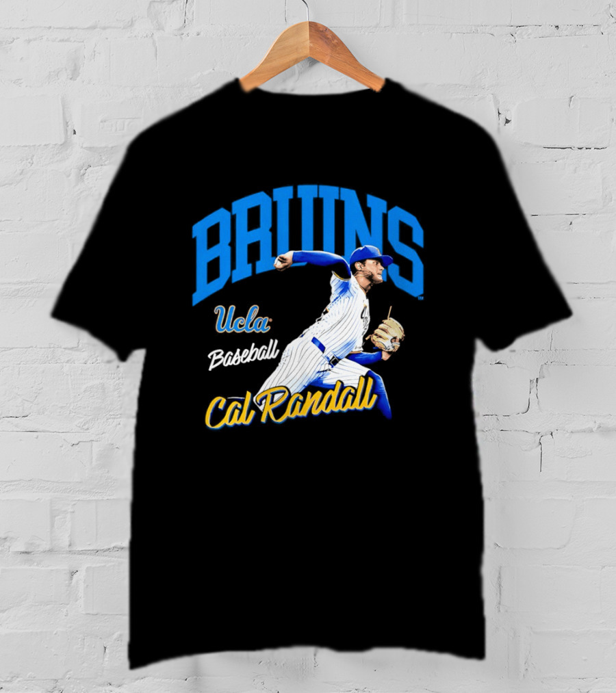 UCLA Bruins Cal Randall Baseball NCAA Pac 12 T-Shirt