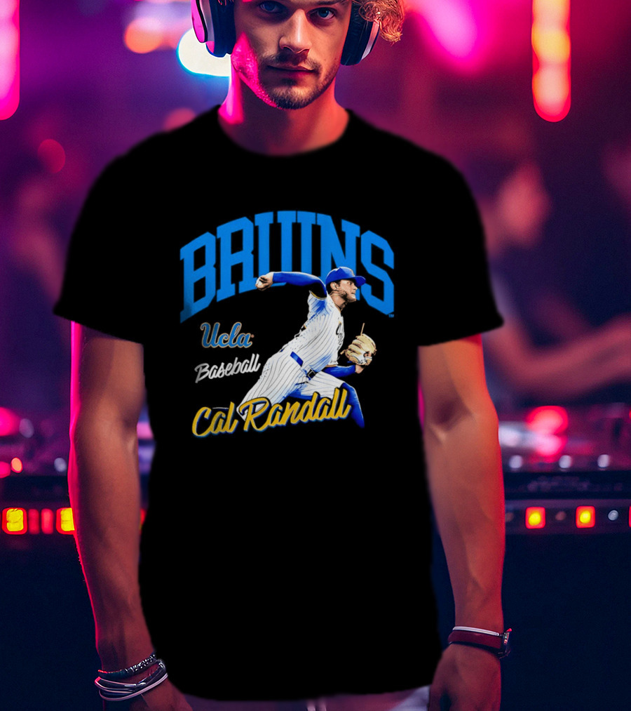 UCLA Bruins Cal Randall Baseball NCAA Pac 12 T-Shirt