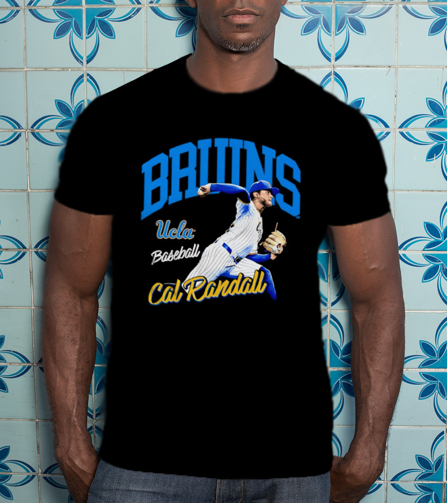 UCLA Bruins Cal Randall Baseball NCAA Pac 12 T-Shirt