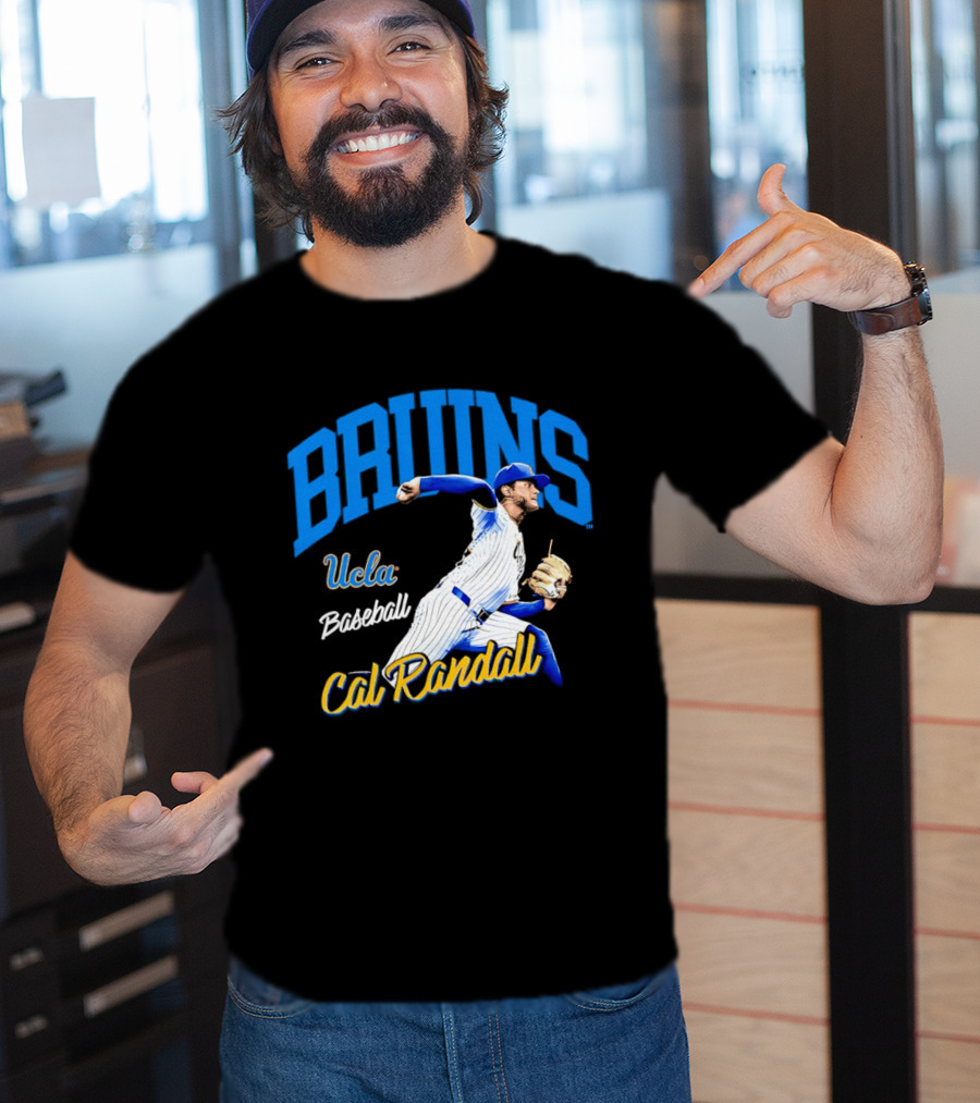 UCLA Bruins Cal Randall Baseball NCAA Pac 12 T-Shirt