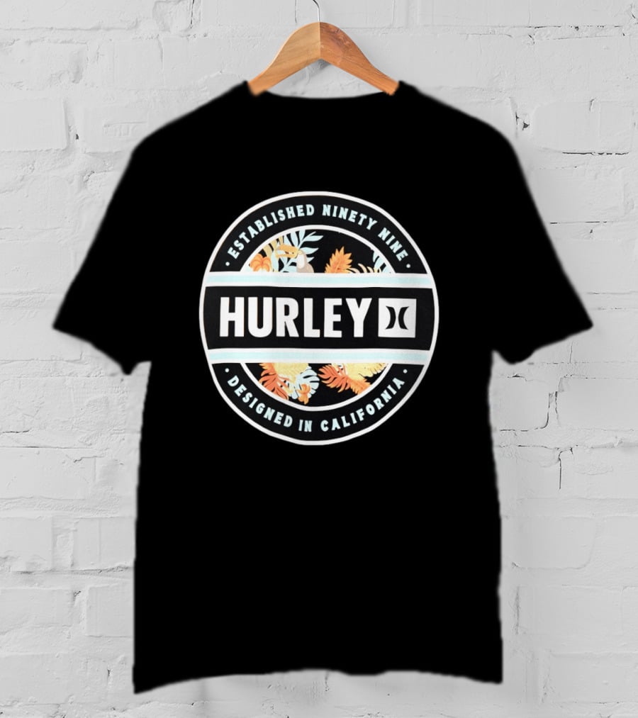 Hurley Established Ninety Nine Tropical California Collection T-Shirt