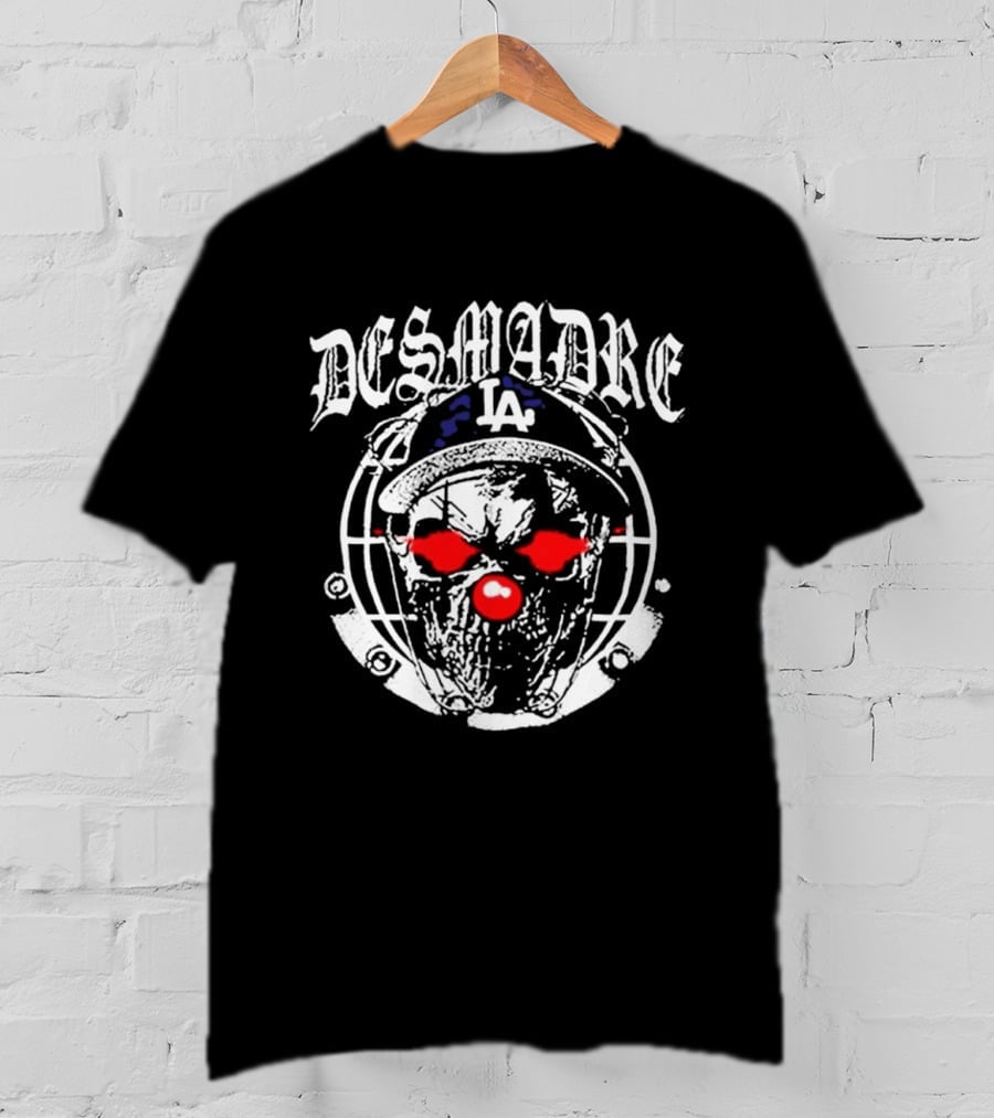 Desmadre D800 LA Hasta La Vista Baby Clown Mask T-Shirt