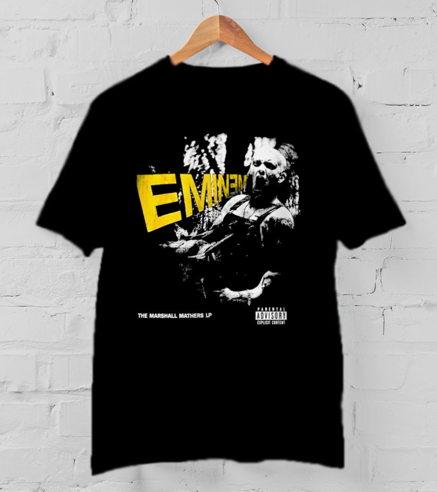 Dominik Szoboszlai Eminem The Marshall Mathers LP Parental Advisory T-Shirt