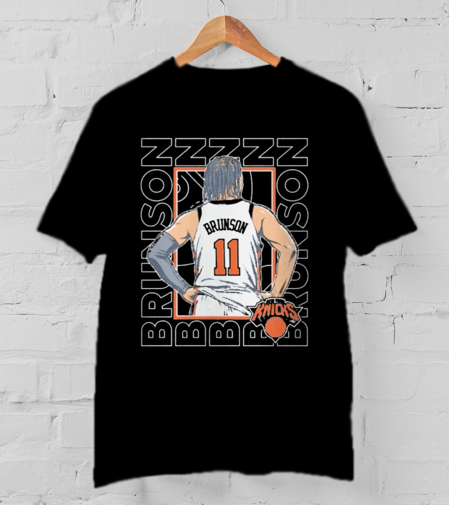 BRUNSON 11 New York Knicks Jalen Brunson ZZZZ T-Shirt