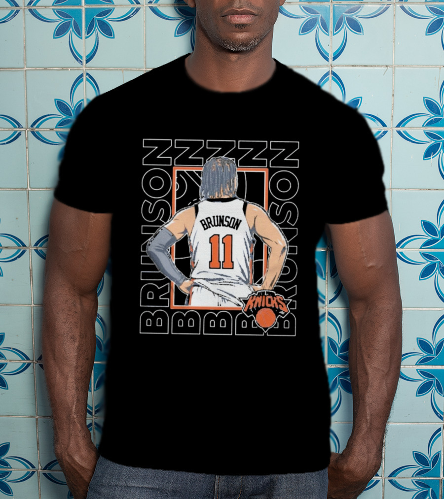BRUNSON 11 New York Knicks Jalen Brunson ZZZZ T-Shirt
