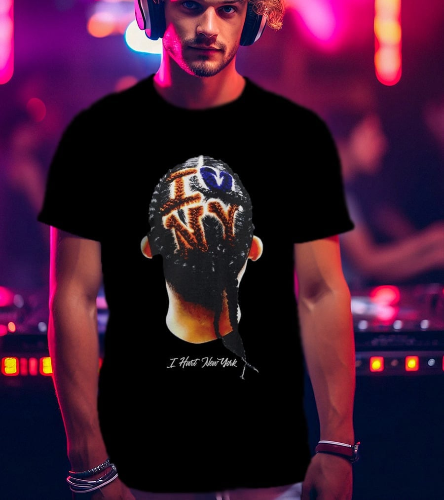Josh Hart I Love New York Knicks NBA Hair 2026 T-Shirt
