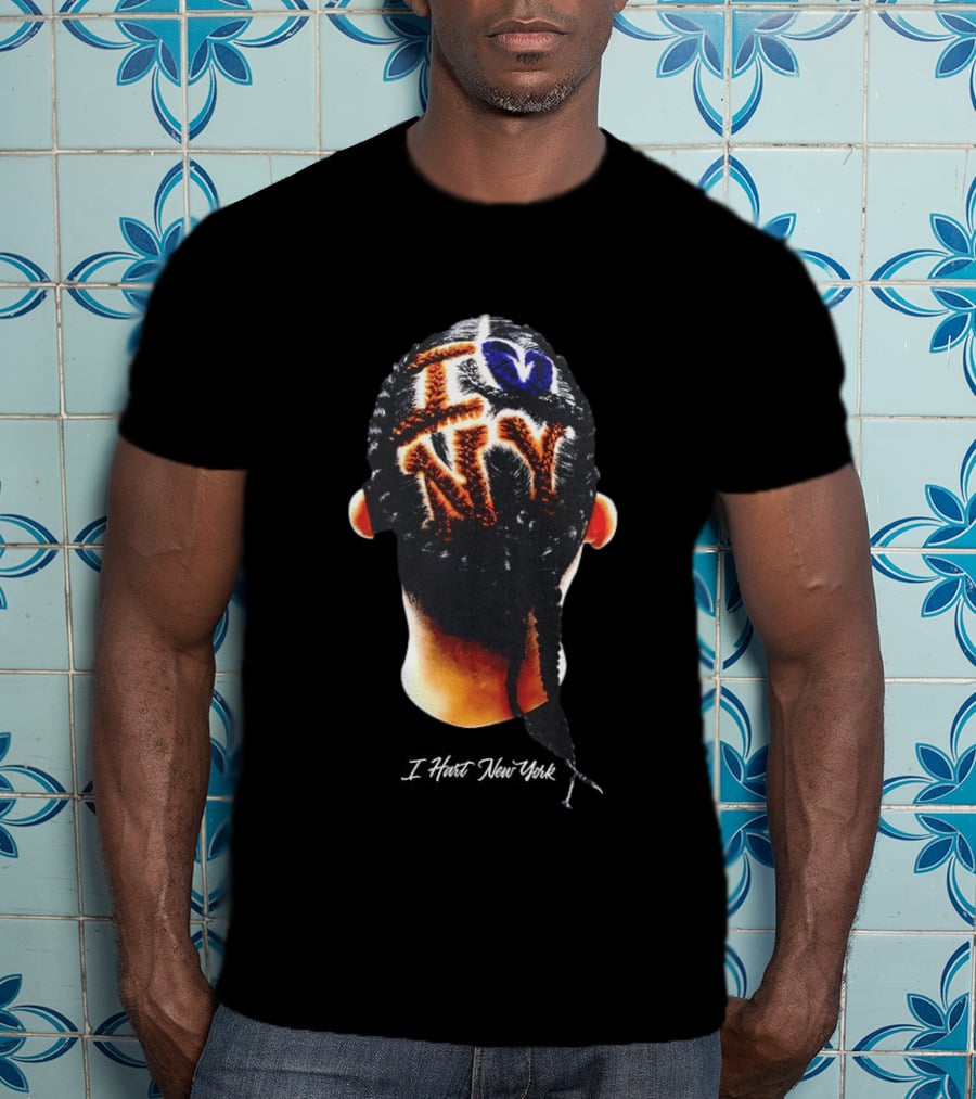 Josh Hart I Love New York Knicks NBA Hair 2026 T-Shirt