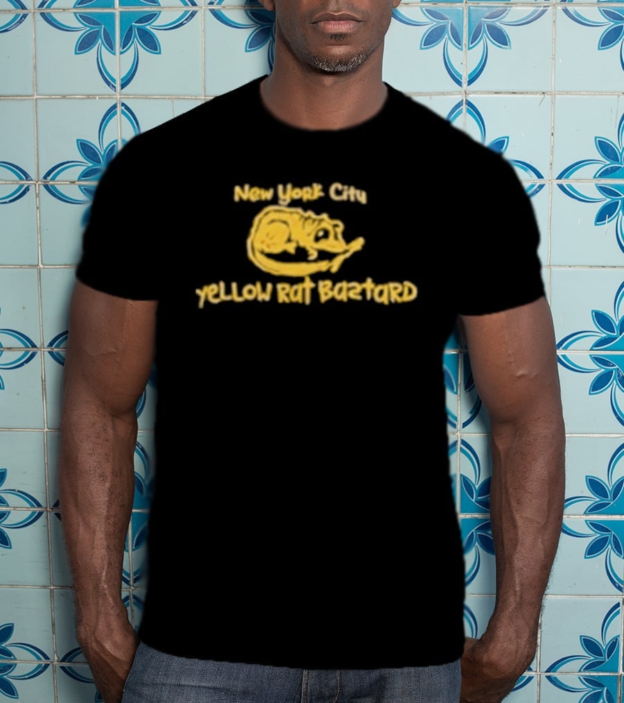 New York City Yellow Rat Bastard Iconic Urban Streetwear Brand T-Shirt