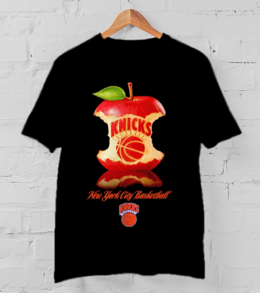 New York Knicks Big Apple Basketball NYC T-Shirt