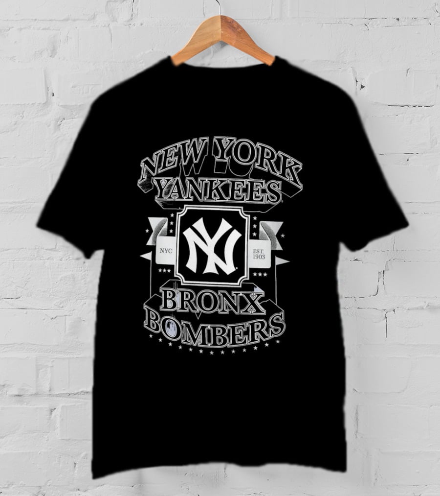 New York Yankees Bronx Bombers NYC Established 1903 Team Major League Baseball T-Shirt