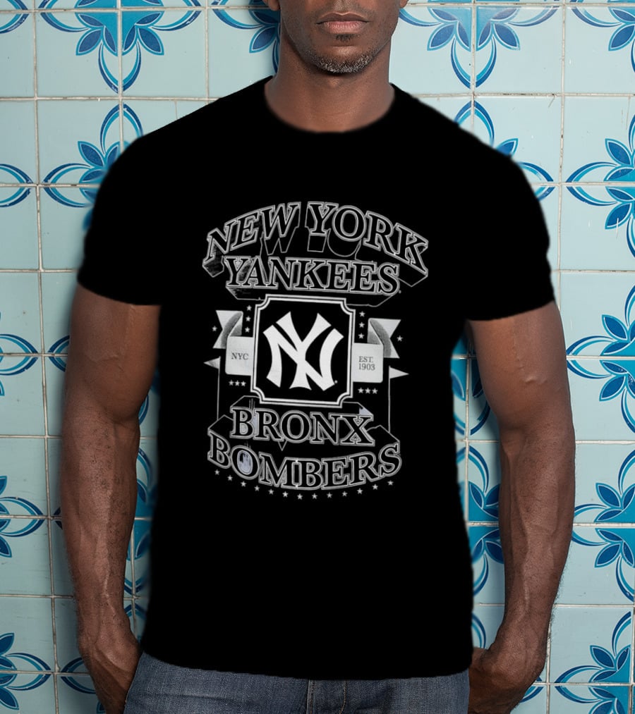 New York Yankees Bronx Bombers NYC Established 1903 Team Major League Baseball T-Shirt