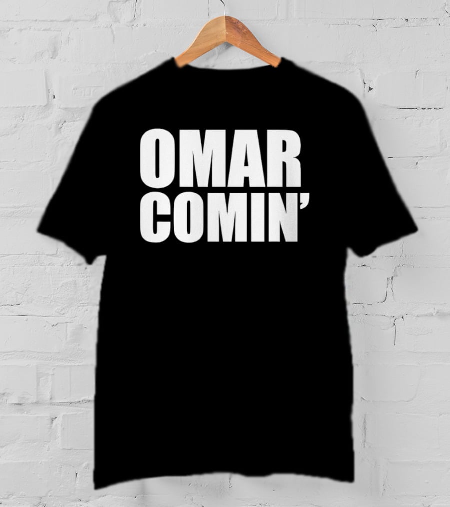 Omar Comin The Wire HBO Baltimore David Simon Michael K Williams USA T-Shirt