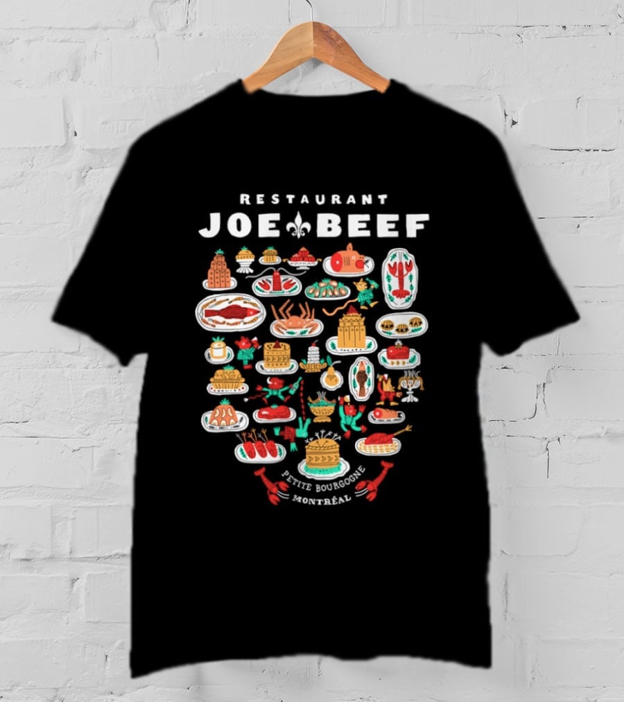 Restaurant Joe Beef Montreal Petite Bourgogne Culinary Artistry T-Shirt