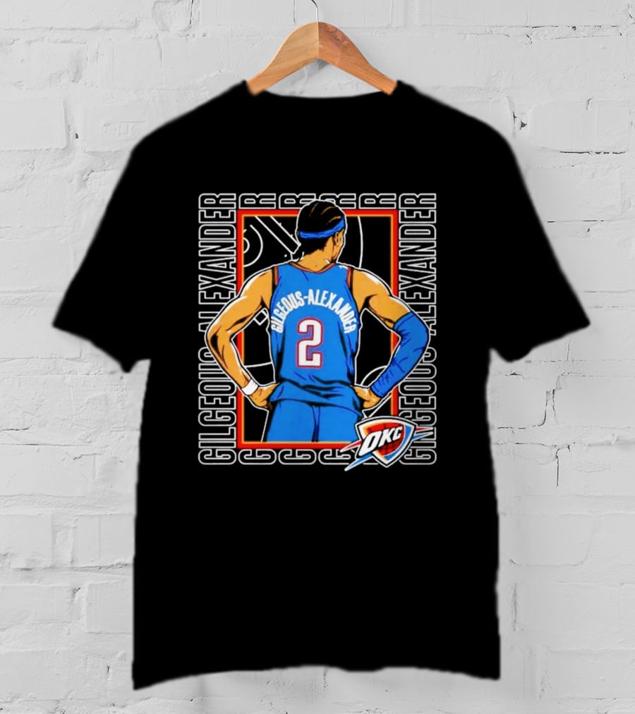 Shai Gilgeous Alexander 2 Oklahoma City Thunder NBA Gilgeous Alexander T-Shirt