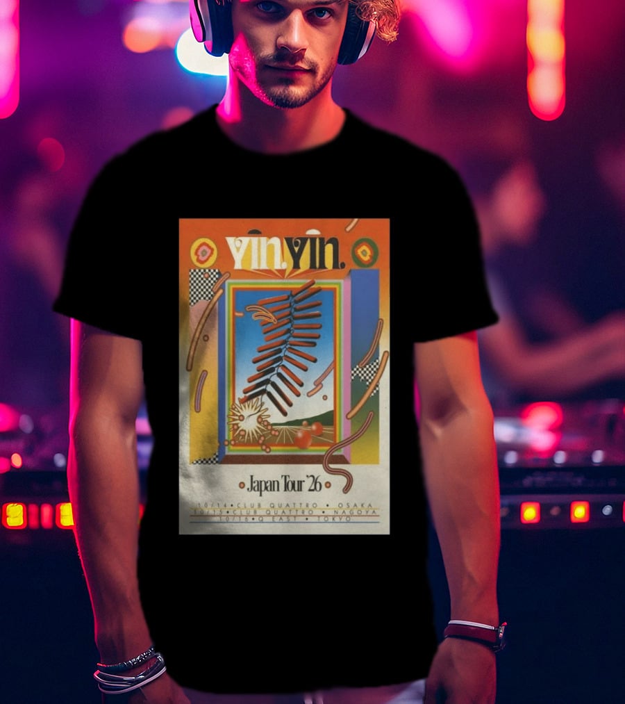 YinYin Japan Tour 2026 Club Quattro Osaka Nagoya Tokyo T-Shirt