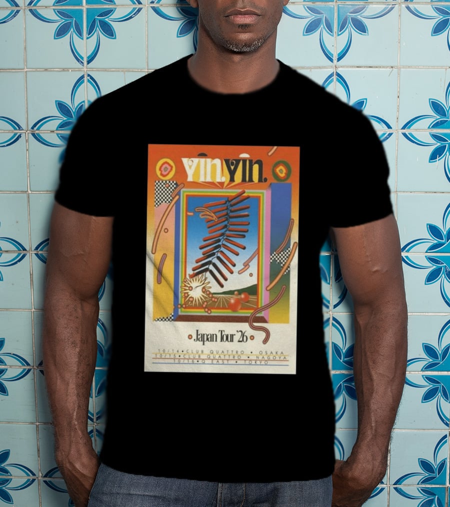 YinYin Japan Tour 2026 Club Quattro Osaka Nagoya Tokyo T-Shirt