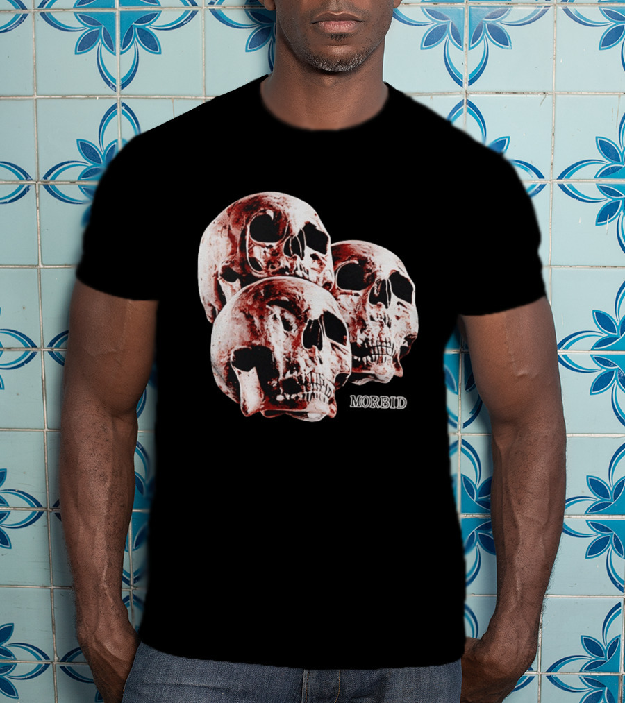 Skulls Skeleton Bones Cranium Head Anatomy Morbid Horror Death Mortality Macabre Incognito T-Shirt