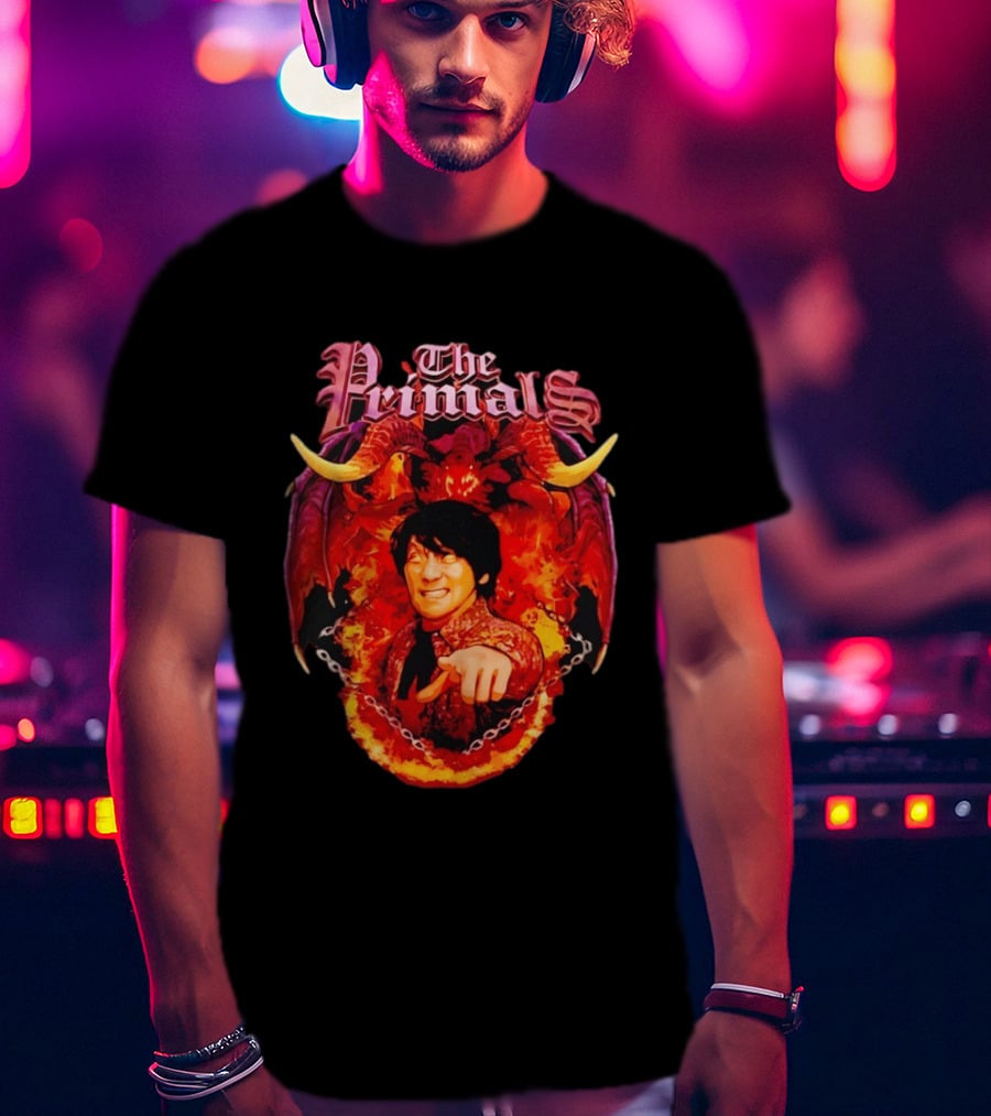The Primals Naoki Yoshida Yoshi P Final Fantasy XIV Eorzea Square Enix Flame T-Shirt