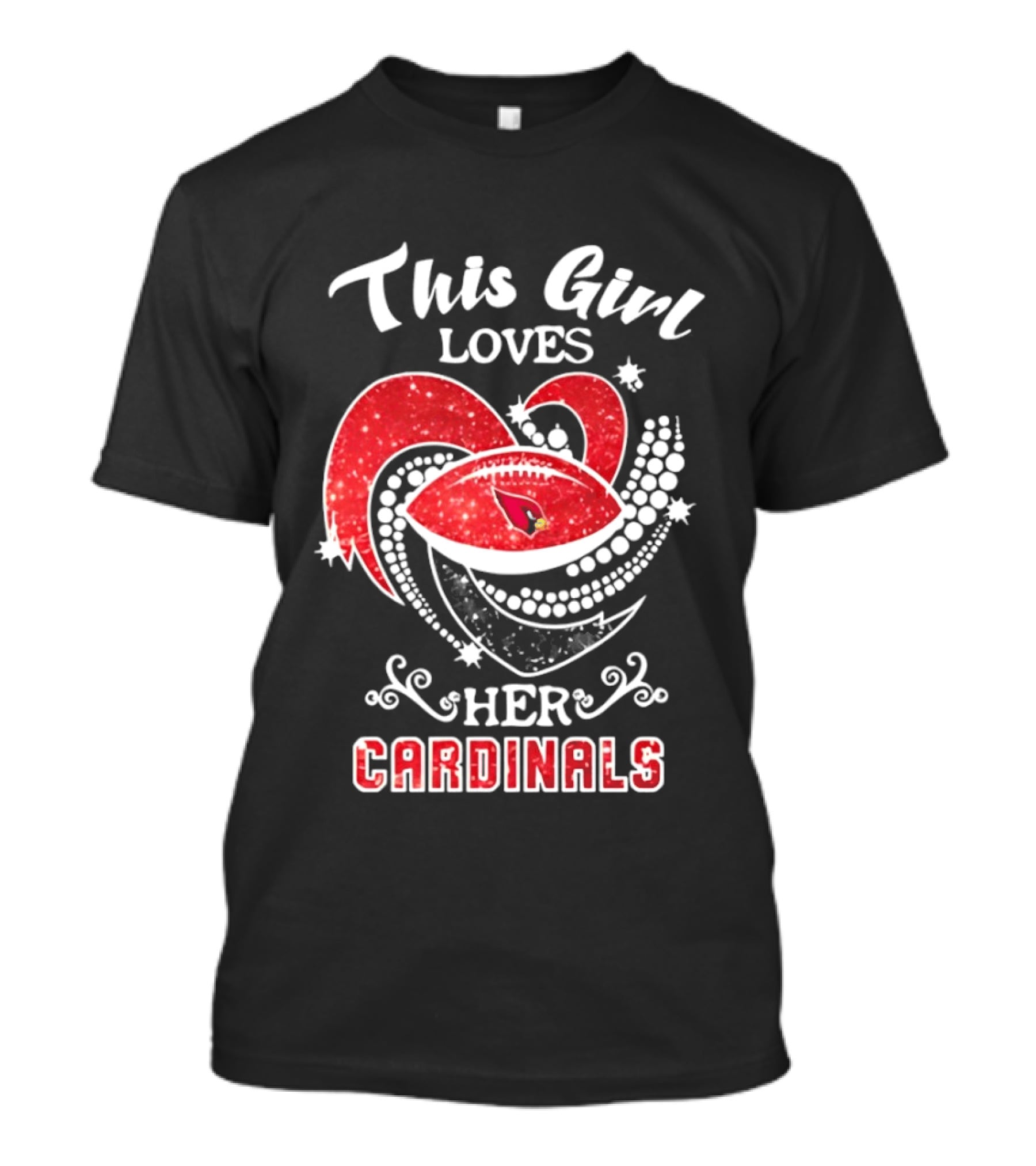 This Girl Loves Her Arizona Cardinals T-Shirt