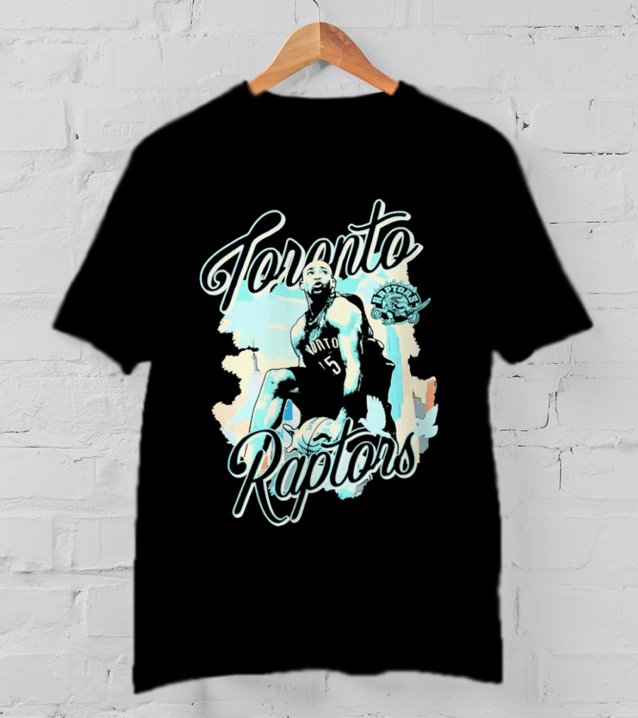 Vince Carter 15 Toronto Raptors T-Shirt