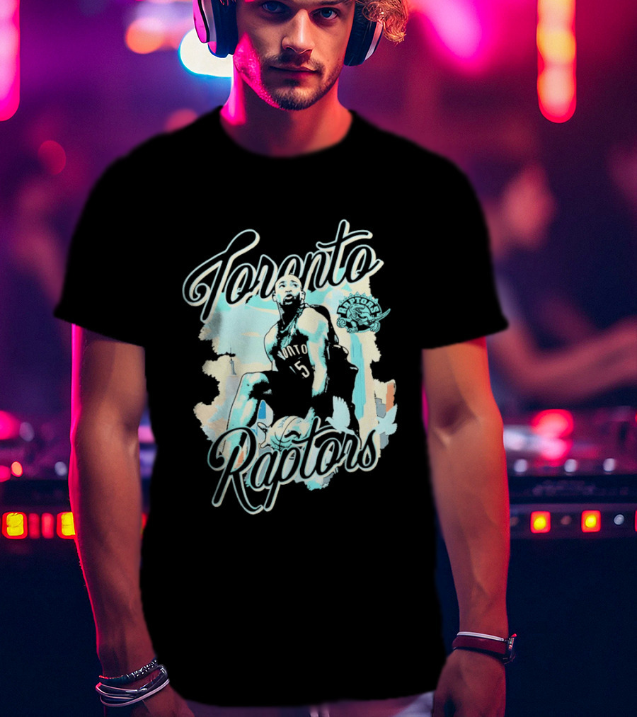 Vince Carter 15 Toronto Raptors T-Shirt