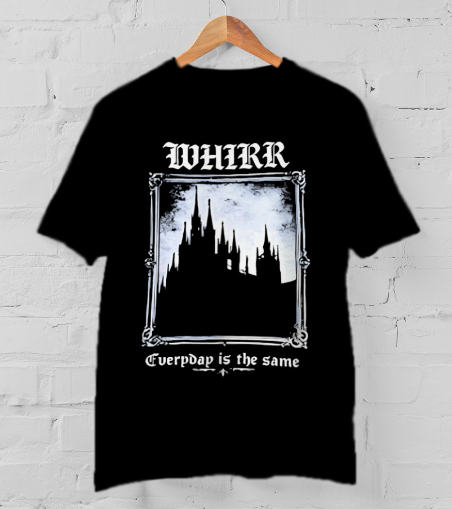 WHIRR Everyday Is The Same Gothic Castle Scene T-Shirt