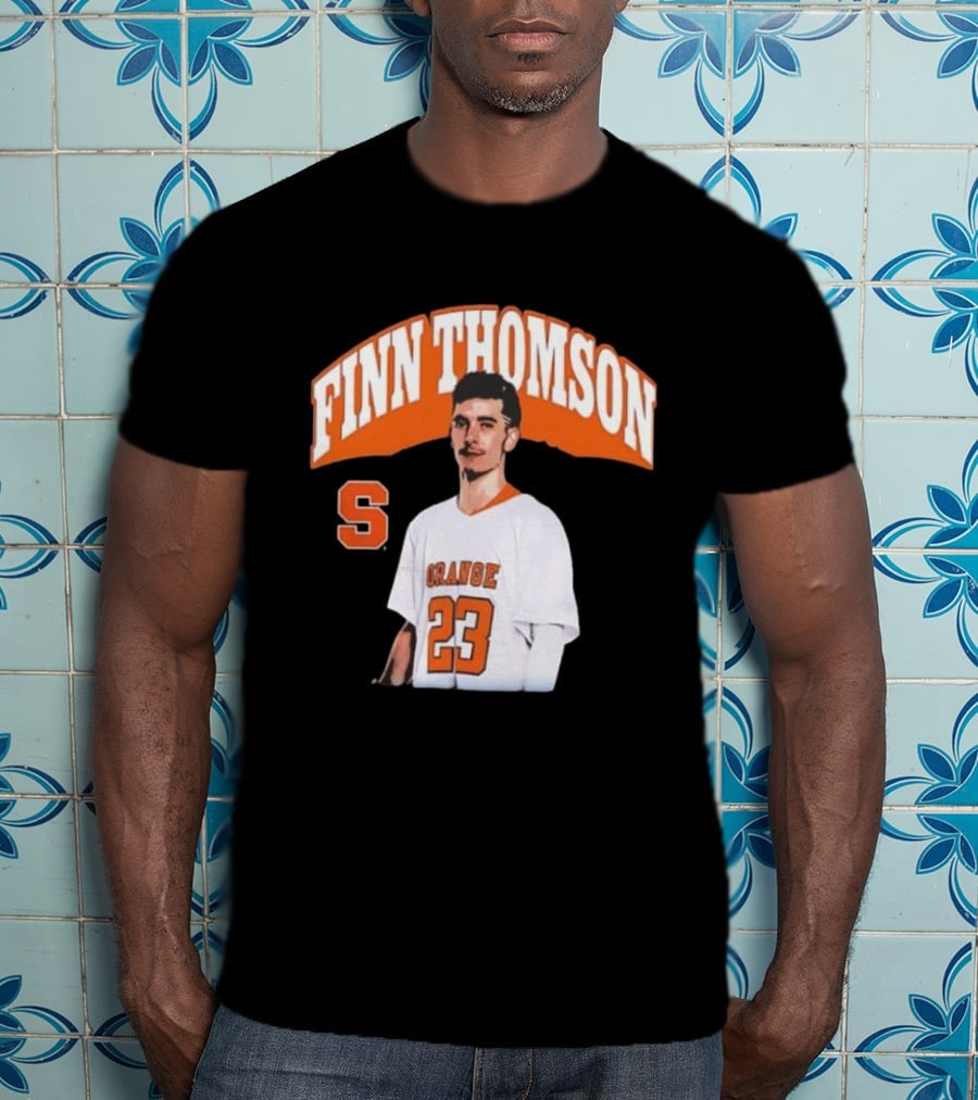 Syracuse Orange Lacrosse Finn Thomson Number 23 T-Shirt