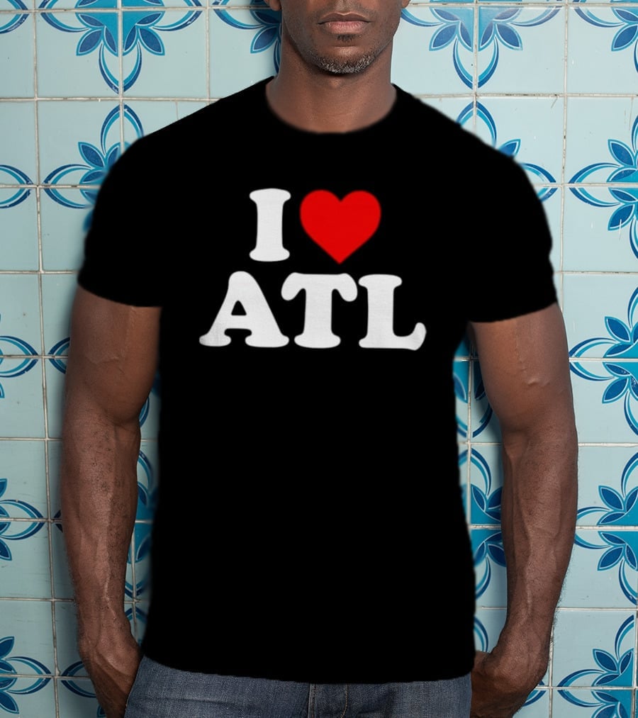 Atlanta Braves I Heart ATL Baseball Team T-Shirt