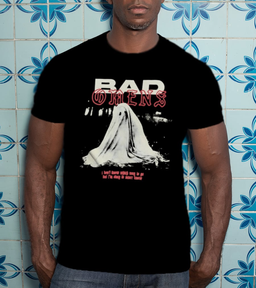 Bad Omens Ghost I Don't Know Which Way To Go But I'm Okay To Never Know T-Shirt