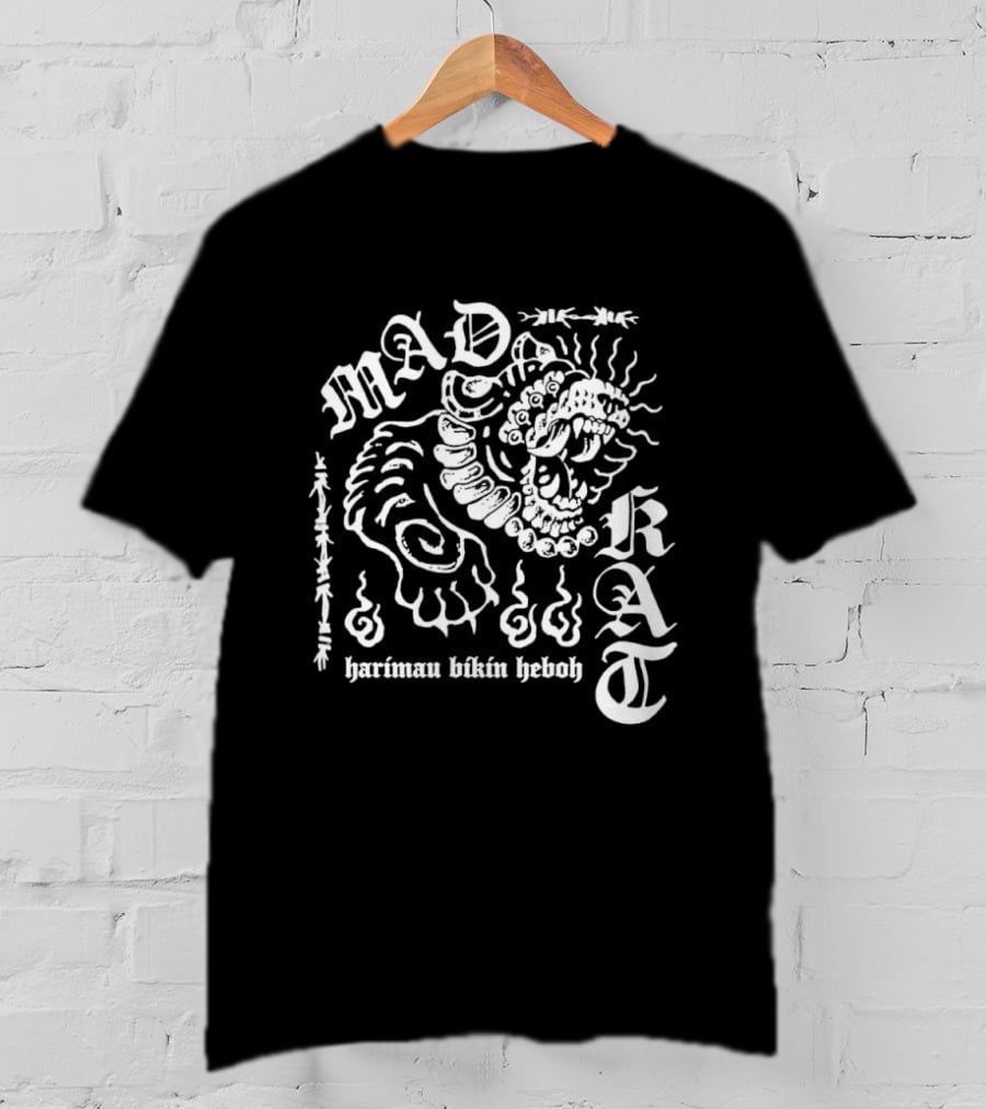 Mad Rat Harimau Bikin Heboh T-Shirt