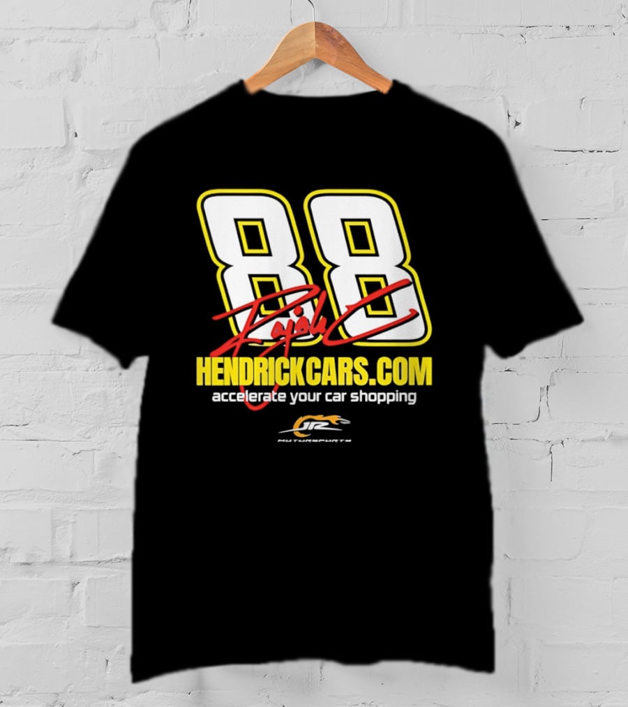 Dale Jr 88 Signature HendrickCarsCom JRM Motorsports NASCAR Accelerate Your Car Shopping T-Shirt