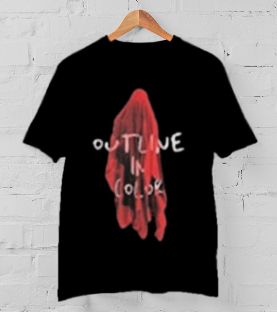 Outline In Color Coast Is Clear Ghost T-Shirt