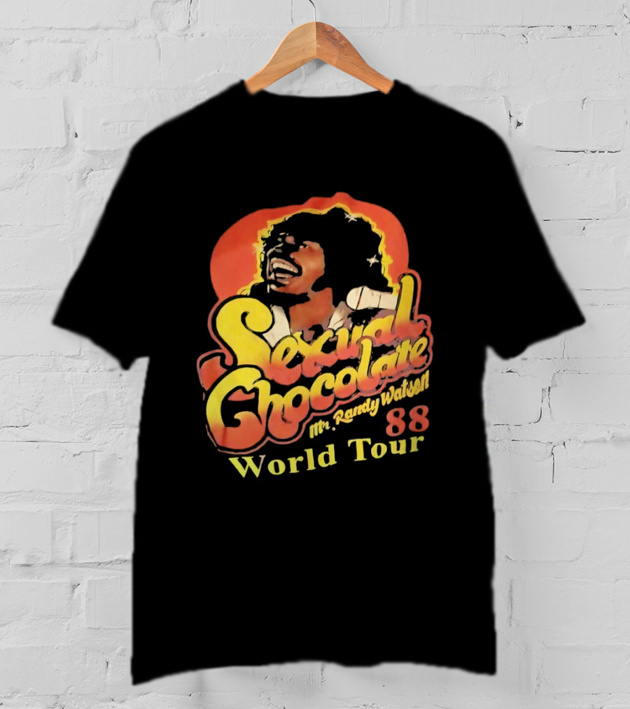 Sexual Chocolate Mr Randy Watson 88 World Tour Eddie Murphy Coming To America T-Shirt