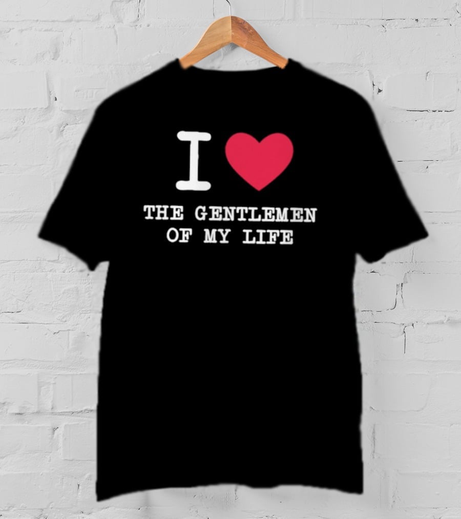 Javier Reyes I Heart The Gentlemen Of My Life T-Shirt