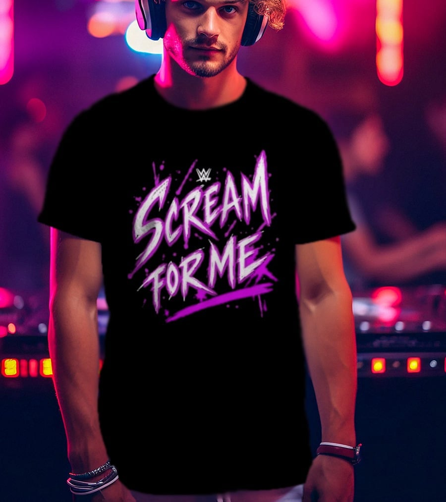 Paige Scream For Me WWE T-Shirt