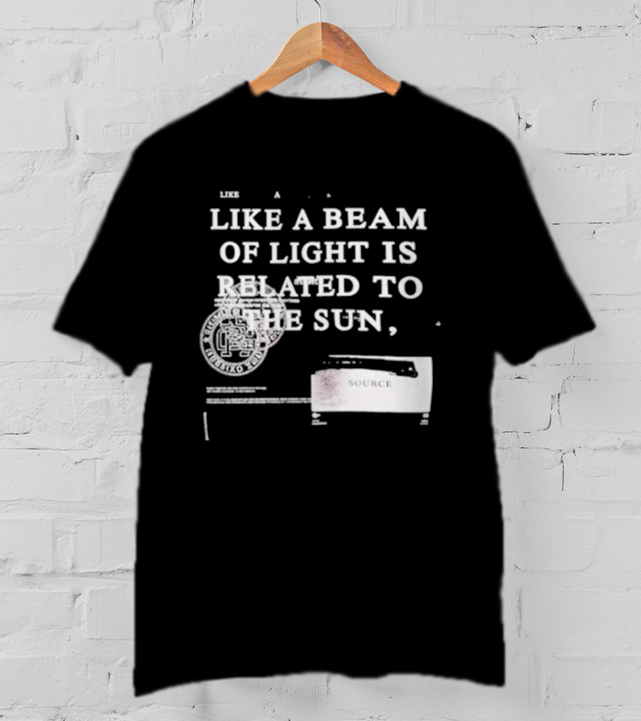 Kyrie Irving Like A Beam Of Light Is Related To The Sun Cosmic Court Vision T-Shirt