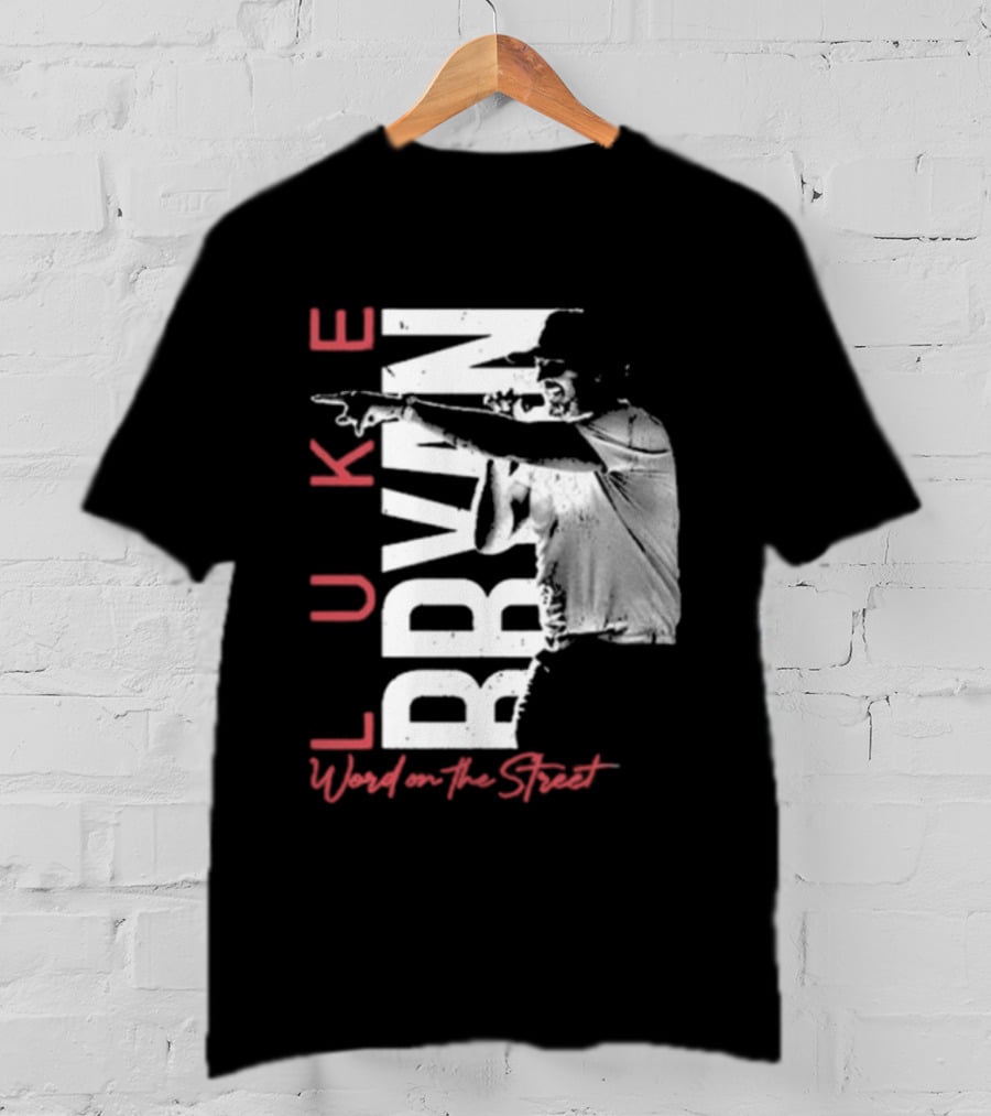 Luke Bryan Word On The Street Tour Merchandise T-Shirt