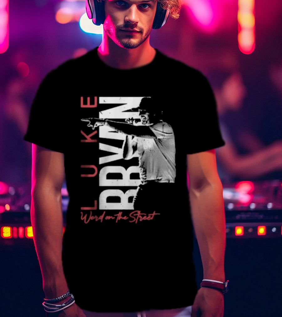 Luke Bryan Word On The Street Tour Merchandise T-Shirt