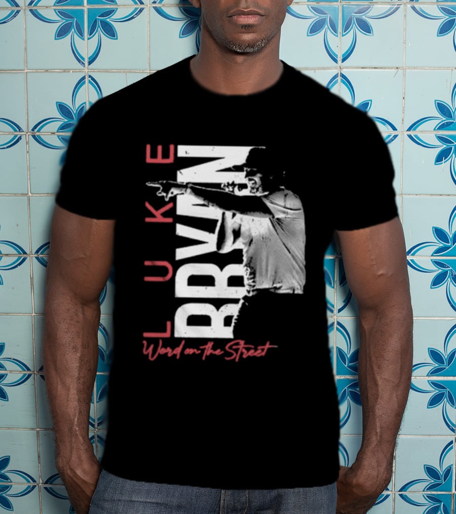 Luke Bryan Word On The Street Tour Merchandise T-Shirt