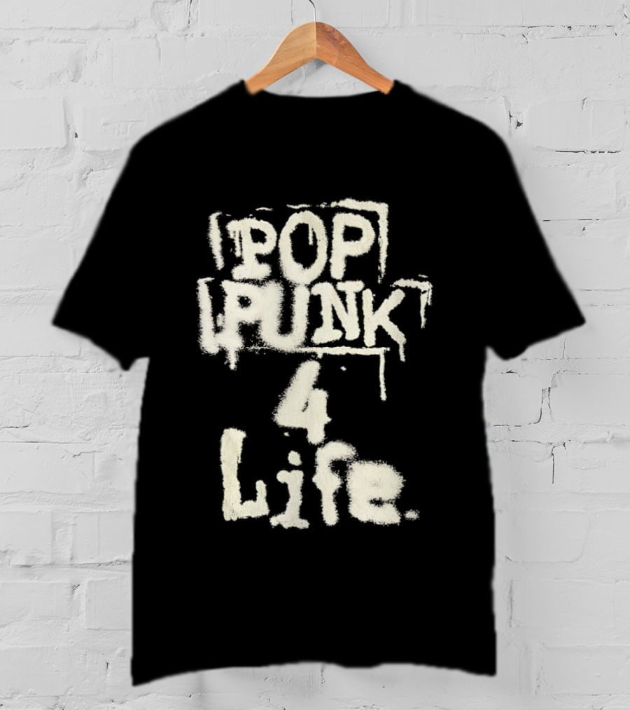 Pop Punk 4 Life Graffiti T-Shirt