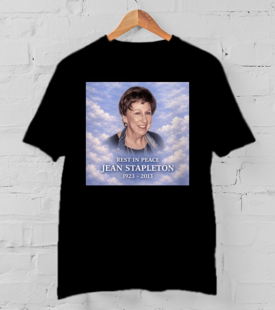 Rest In Peace Jean Stapleton 1923 2013 Memorial Image T-Shirt