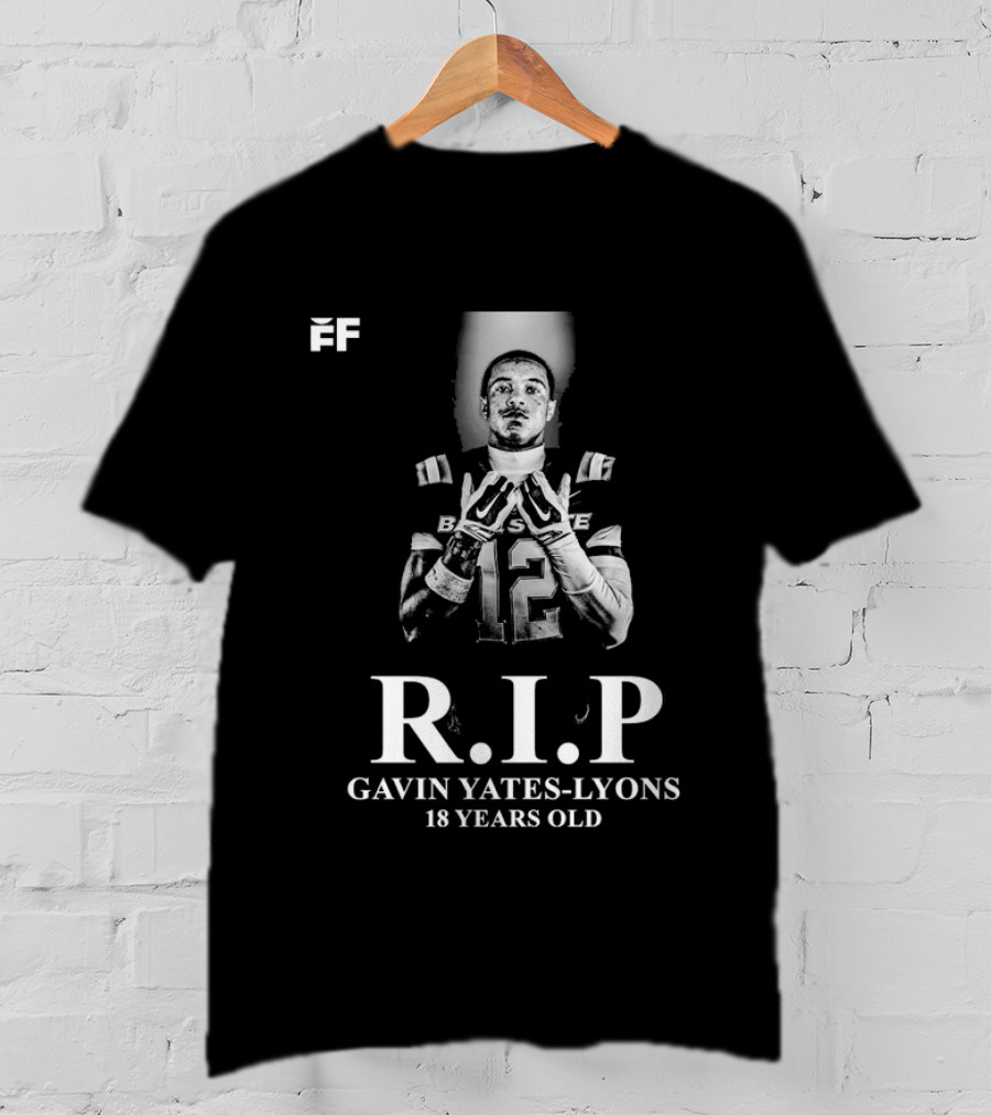 RIP Gavin Yates Lyons Eagles Tribute 18 Years Old T-Shirt