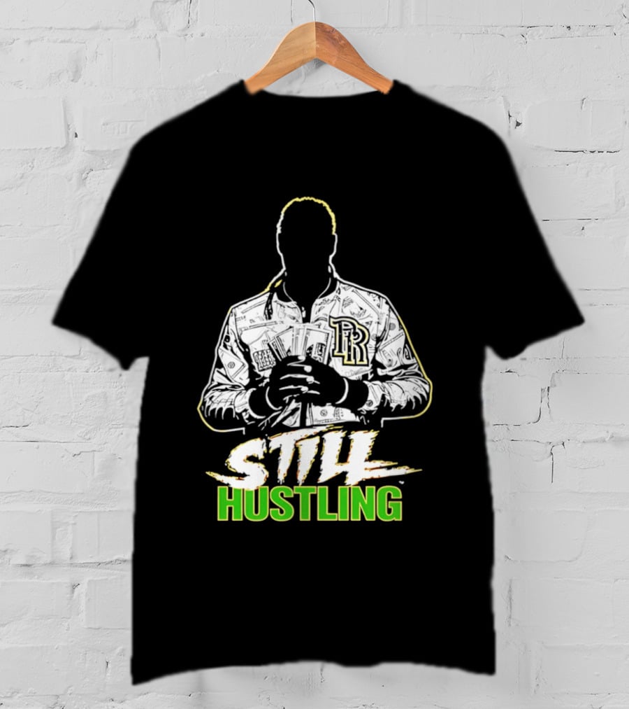Still Hustling Wrestling LR Jacket T-Shirt