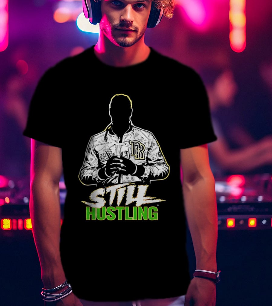 Still Hustling Wrestling LR Jacket T-Shirt